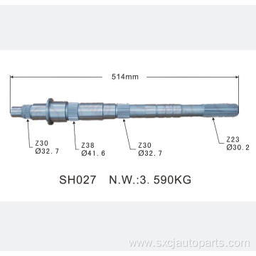 wholesale Auto parts input transmission gear Shaft main drive for 33321-35140